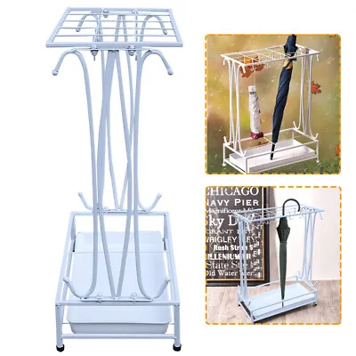 $45.18 • Buy  UMBRELLA STAND RACK Storage Holder Drip Tray Free Standing For Home Entryway