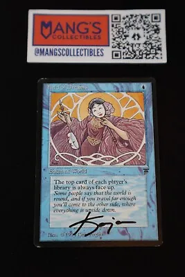 MTG Field Of Dreams - English - SIGNED - LP  - Magic The Gathering - Legends • $120