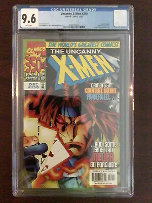 CGC 9.6 Uncanny  X-Men 350 White Pages • $50