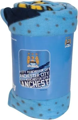 Manchester City Fleece Blanket Throw • £18.99