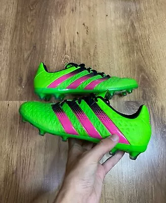 Adidas Ace 16.2 Fg Football Soccer Cleats Boots Size 42 Af5266 • $117.16