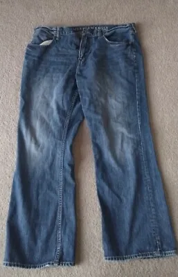 American Eagle Jeans Bootcut 38x32 Medium Wash Nonstretch Vintage 2000s • $15