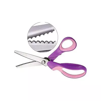 5MM Pinking Shears For Fabric Stainless Steel Handled Professional Dressmakin... • $18.20