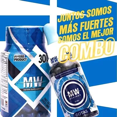 Mw Kit Fat Burner Pills & Drainer Detox Weight Loss Supplement Fromula Alemana • $56.99