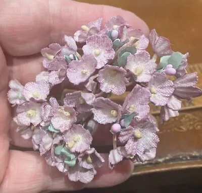 Vintage Miniature Flower Cluster 1 Bouquet Made In Japan Lilac • $6.79