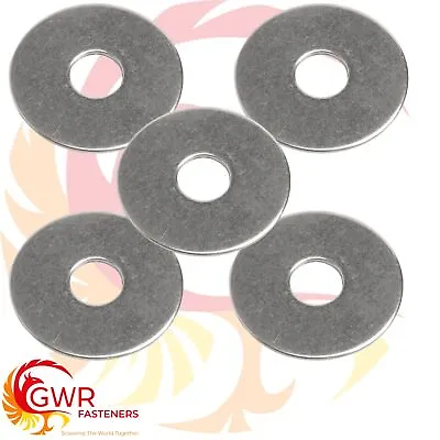 Extra Thick Washers Heavy Duty Flat Spacers A4 Marine Stainless Steel M3 To M16 • £3.94