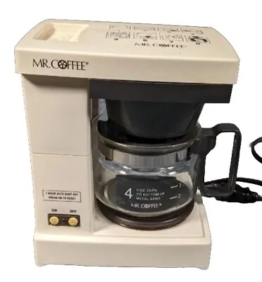 Mr. Coffee 4 Cup Coffee Maker JR40 Rare Vintage Automatic Drip Coffeemaker • $25