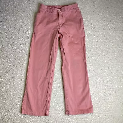 Vineyard Vines Chino Pants Mens 30x30 Pink Salmon Casual Flat Front Shep Ian VTG • $15.88