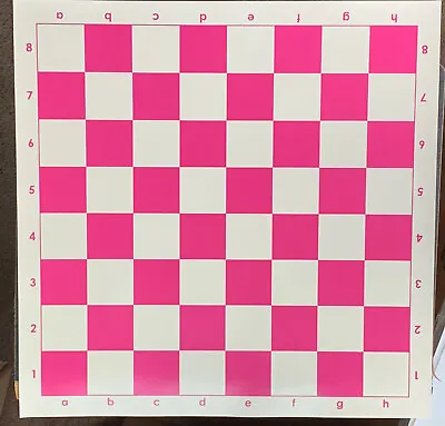 Basic Vinyl Chess Board (Pink) • $16