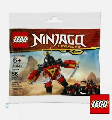LEGO 30533 Ninjago Legacy Sam-X Samurai 2-in-1 Polybag • $6.50