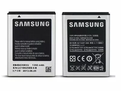 GENUINE EB494358VU BATTERY For Samsung S5830 Galaxy Ace S5670 Fit 1350mAH • £3.99