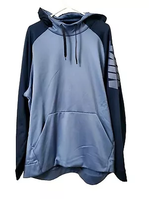 Nike Therma Dri Fit Mens Hoodie Logo Blue  XXL • $22.45