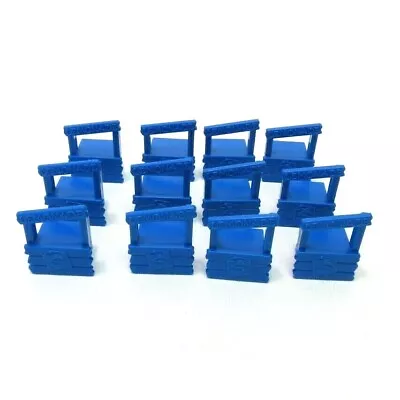 2005 Monopoly Jr. Game Replacement Pieces Parts-12 Blue Lemonade Stands • $8.97