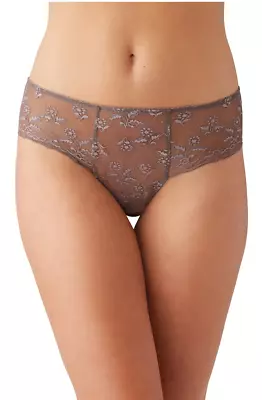 Wacoal Women's Lifted In Luxury Hipster Panties Size S Cappuccino • $25