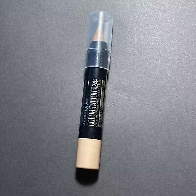 Maybelline Eye Studio Color Tattoo 24HR Concentrated Crayon #700 Barely Beige • $4.69