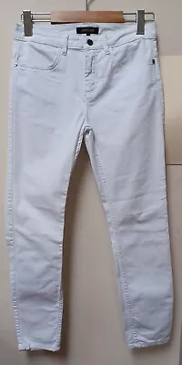 JAEGER Size 8 White Stretch Jeans (F) • £19.99