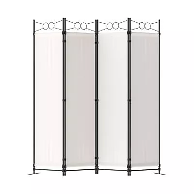 Room Divider And Folding Privacy Screens 4 Panel Partitions Wall Dividers Por... • $78.63