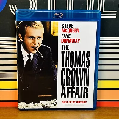 The Thomas Crown Affair Blu-ray 1968 Steve McQueen • $6.99