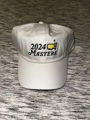 New — 2024 Masters Hat (White) — Augusta National — Adjustable Fit • $26.40