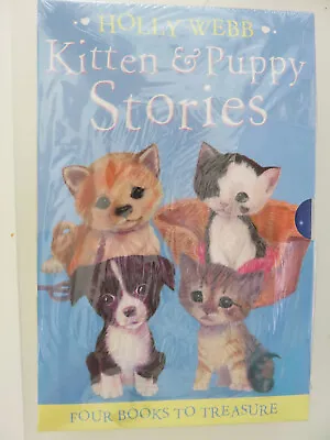 Holly Webb Kitten & Puppy Stories 4 Book Box Set New/sealed   • £15