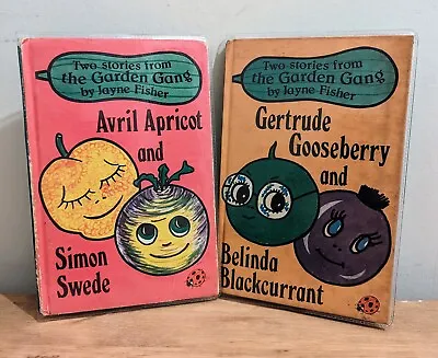 Ladybird Garden Gang Books Avril Simon Gertrude Belinda - By Jayne Fisher 1979 • £12.99