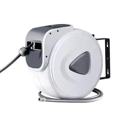 Giantz Air Hose Reel 10m Retractable Rewind Swivel Wall Mount Compressor Garage • $49.95