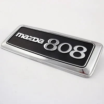 MAZDA 808 Metal Badge Chrome New For RX3 RX-3 Rotary Rotor 12A 13B • $49.95