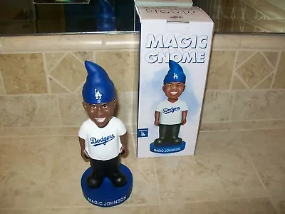 LA Dodgers Lakers Magic Johnson Gnome Bobblehead • $9.99