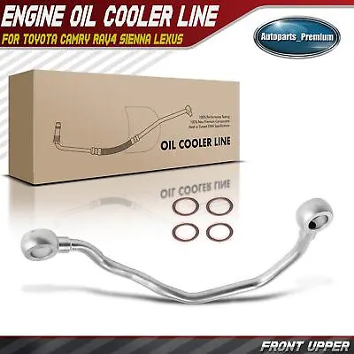 Engine Oil Cooler Hose For Toyota Camry RAV4 Sienna Highlander Lexus ES350 GS300 • $27.99