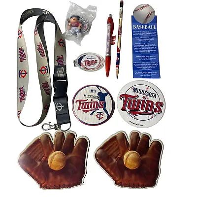 Minnesota Twins TC Baseball Pinback Lanyard Key Chain Magnet Pen Pencil MN Lot • $7.50