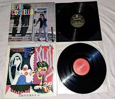 2 LP's Elvis Costello Taking Liberties Imperial Bedroom • $20