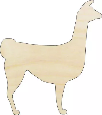 Alpaca Llama - Laser Cut Out Unfinished Wood Craft  Shape ANML122 • $55.88