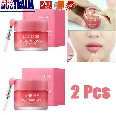 20g / 3g Laneige Lip Sleeping Care Mask Moisture Treatment Lip Balm Smooth 1/2pc • $8.65