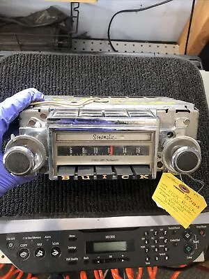 $80 • Buy 1969 Buick Skylark Am Push Button Radio With Knobs