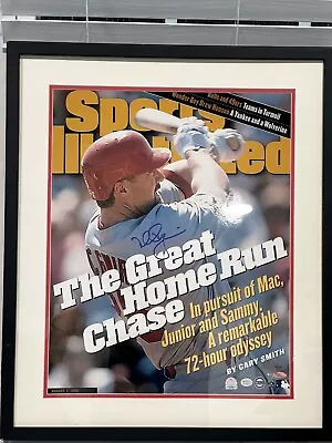 Steiner Mark McGwire Signed 16 X 20 Ltd Ed/50 Photo SI Cover Framed W/cert • $295