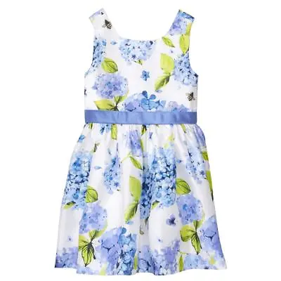 NWT Gymboree Dressed Up Floral Duppioni Dress Toddler Girls Easter Wedding • $19.97