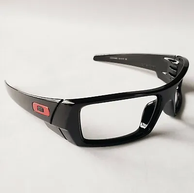 Oakley Gascan Polished Black Red Icons Replacement Frame Only Authentic • $79.95