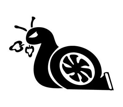 Turbo Snail Sticker | Premium Vinyl Die Cut Decal Garret Turbonetics HKS Boost • $2.17