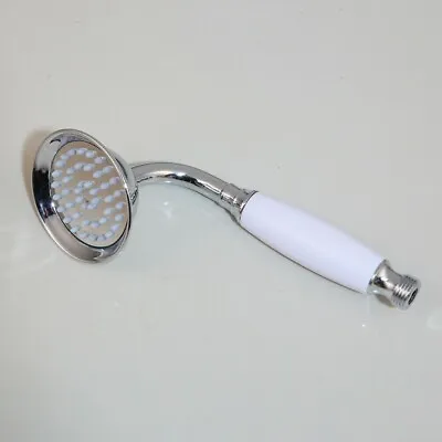 £16.19 • Buy Polished Chrome Ceramics Telephone Style Bathroom Handheld Shower Head