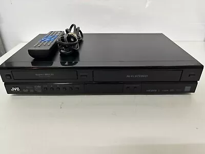 JVC DR-MV150B DVD VCR Combo Player VHS To DVD Recorder HDMI 1080p Digital Tuner • $129.95