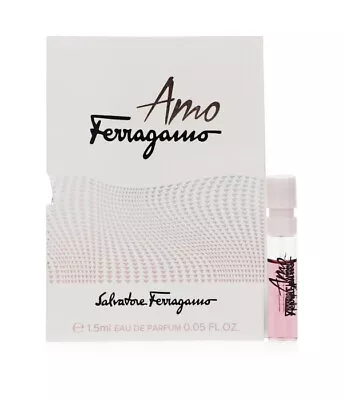 10 X SALVATORE FERRAGAMO Amo Eau De Parfum 1.5ml Samples - New With Cards • $9.95