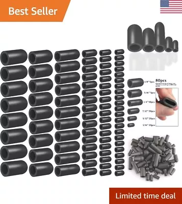 Premium Vacuum Hose Caps - Connector Assortment - Prevents Leakage - Sizes • $16.19