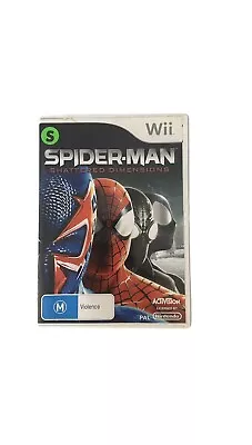 Spiderman Shattered Dimensions Wii Booklet Included Ex Video EZY Rental • $30