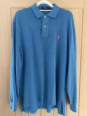 Ralph Lauren Long Sleeve Polo Shirt Medium • £12