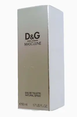 ❤️MASCULINE BY DOLCE&GABBANA  DOLCE & GABBANA D&GEUROITALIA 1.7oz 50mlsealed! • $300