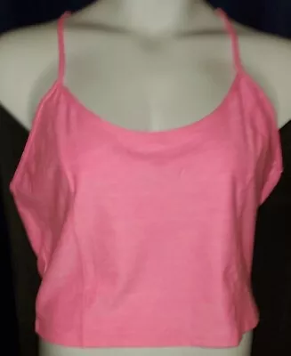 Xxl Nwt Victoria's Secret Pink Crop Tank Top New! • $30.82