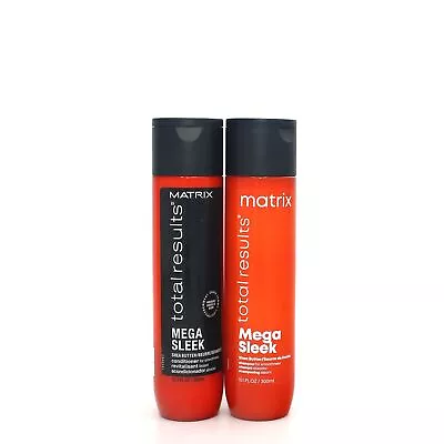 MATRIX Total Result Mega Sleek Shea Butter Shampoo & Conditioner Duo 10.1 Oz • $32.50