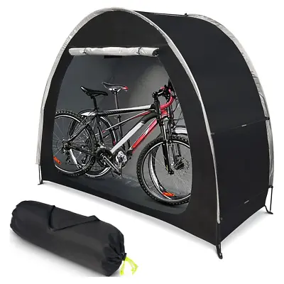 Waterproof Bike Storage Tent Outdoor Portable Shed Cover Garden Backyard Storage • $63.69