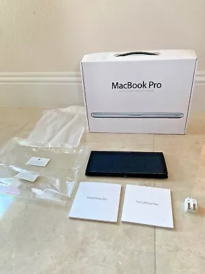 2011 Apple MacBook Pro 15  LED BOX DVDs Everything Mac Guide Wall Plug Insert • $42.74