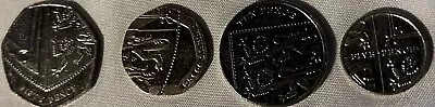 3 Lions Coins Set 50p 20p 10p And 5p • £5